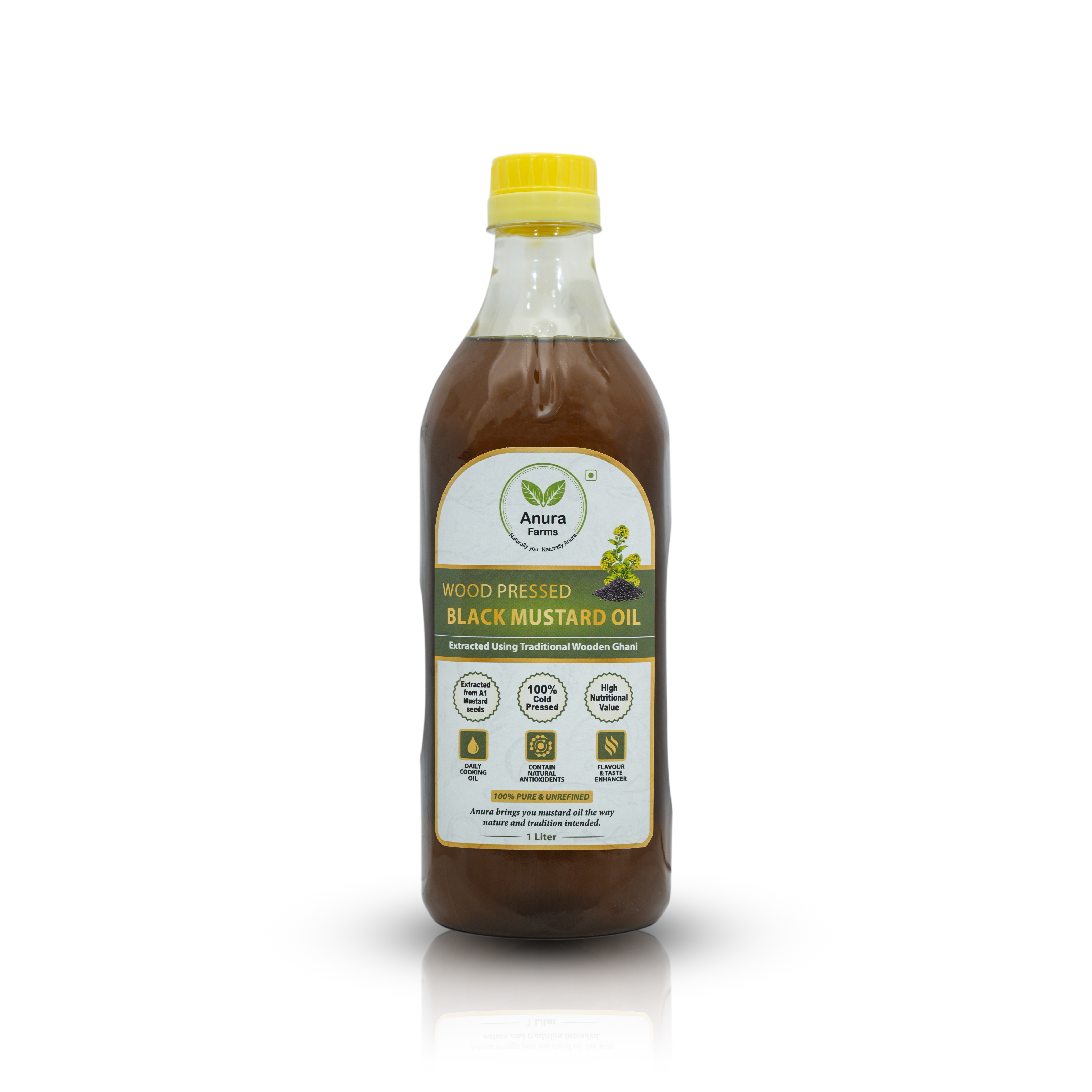 Wood Pressed Black Mustard Oil