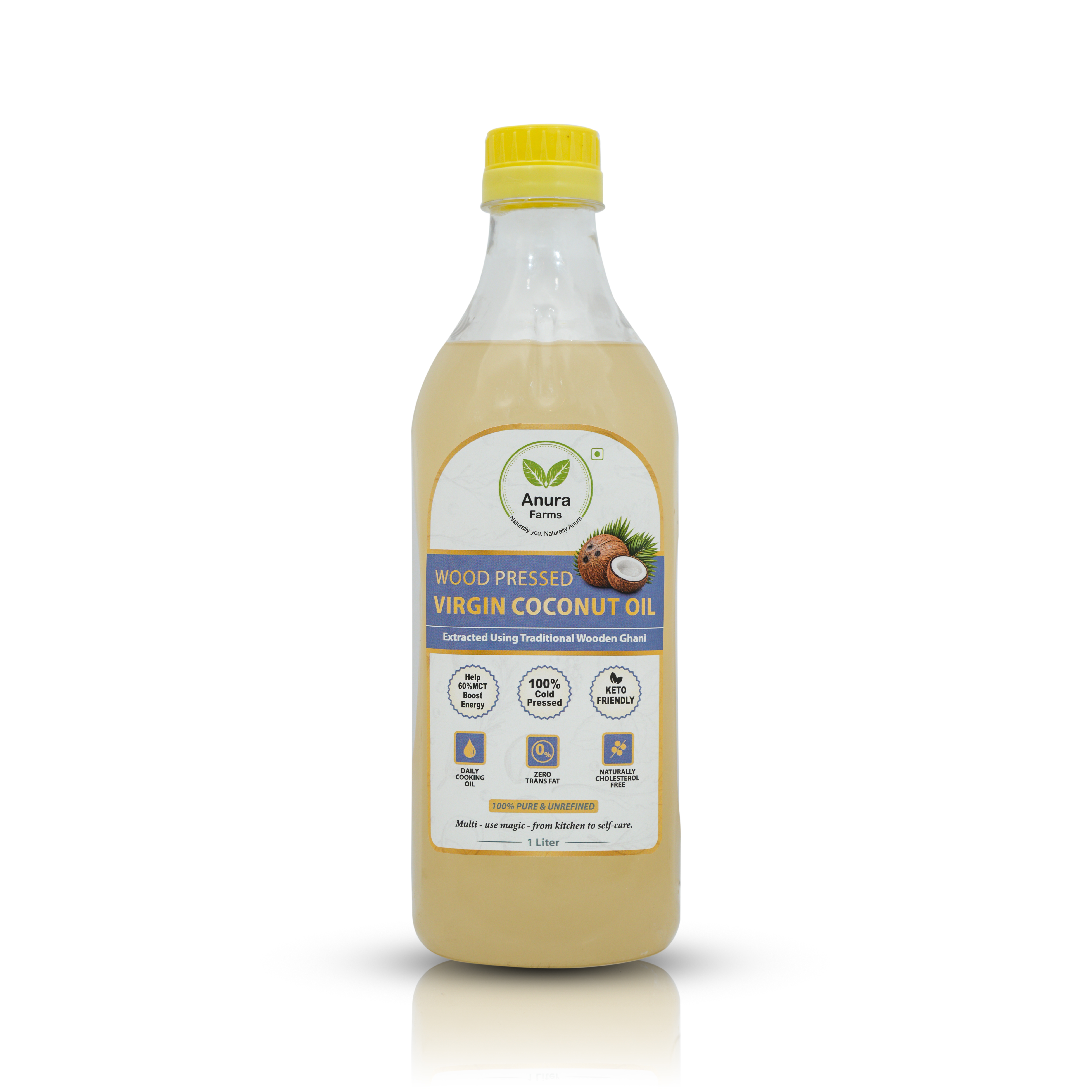 Wood Pressed Coconut Oil